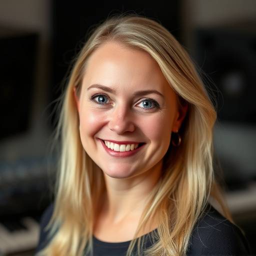 Amelia Stone, founder and lead audio engineer of SonicSculpt Studio